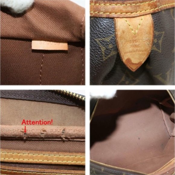 Auth Louis Vuitton Montorgueil Pm Bag #1027L18 - Picture 8 of 8